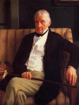 Portrait of Rene Hillaire De Gas, The Artist Grandfather